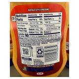 Set of 4 Kraft Mayo Buffalo Style Dressing, 22 oz each