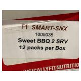 NC 3 - Physically Fit SMART-SNX Sweet BBQ Crispy Protein Bites 12 Packs