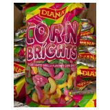 Box of 24 Diana Corn Brights - Sugar Coated Vanilla Flavored Corn Snack