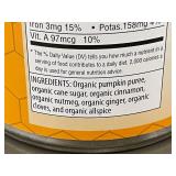 Set of 6 Organic Pumpkin Pie Mix Cans