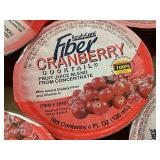 Box of 48 ReadyCare Fiber Cranberry Cocktail Fruit Juice Cups