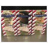 Ghirardelli Limited Edition Peppermint Bark Squares 3-Pack
