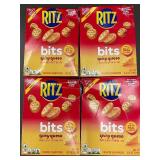 Ritz Bits Spicy Queso Cracker Sandwiches - 4 Boxes some boxes Damaged