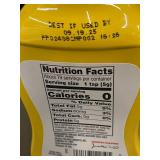 Set of 4 Weis Quality Original Yellow Mustard Bottles 14 oz Each