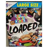 Cinnamon Toast Crunch Loaded Cereal with Vanilla CrÃ¨me Filling - 4 Large Boxes