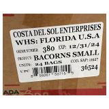 Box of 24 Diana Bacorns BBQ Bacon Flavored Snack Bags