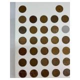 Lincoln Wheat Cent Set 1909-1958