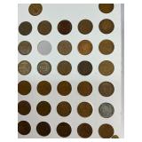 Lincoln Wheat Cent Set 1909-1958