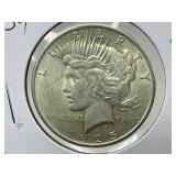1925 Peace Dollar