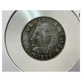 1966 Mexico 50 Centavos
