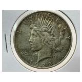 1923 Peace Dollar