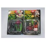 Lot of 2 Swamp Thing Action Figures