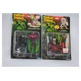 Lot of 2 Swamp Thing Action Figures