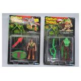 Lot of 2 Swamp Thing Action Figures 1990