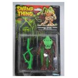 Lot of 2 Swamp Thing Action Figures 1990