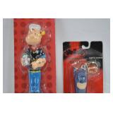 Vintage Batman & Robin Keychain and Popeye Doodle Dudes