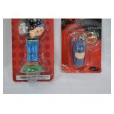 Vintage Batman & Robin Keychain and Popeye Doodle Dudes
