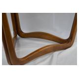 MCM Walnut Guitar Pick Coffee/Side Table by Lane