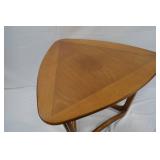 MCM Walnut Guitar Pick Coffee/Side Table by Lane