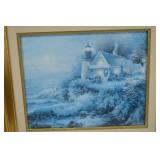 Framed Wall Art "Guardian of the Sea" by Nicky Boehme
