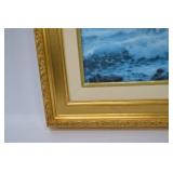 Framed Wall Art "Guardian of the Sea" by Nicky Boehme