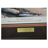 "The Sharing Season" by Terry Redlin Hand-Signed Open Addition 1985