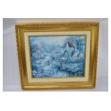 Framed Print "Stonehedge Bridge" by Nicky Boehme