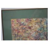 Framed River Landscape Wall Art