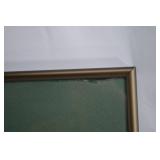 Framed River Landscape Wall Art