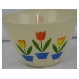 Vintage Fire King Tulip Mixing Bowl