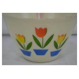 Vintage Fire King Tulip Mixing Bowl