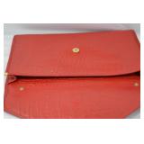 Vintage Fendi Envelope Clutch Handbag