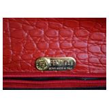 Vintage Fendi Envelope Clutch Handbag