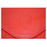 Vintage Fendi Envelope Clutch Handbag