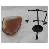 Jaramillo Brothers Mexico Art Glass Mask