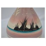 Signed Navajo Pottery Vase