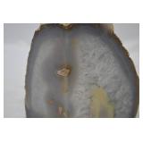 Multi-Color Agate Book Ends