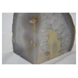 Multi-Color Agate Book Ends