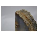 Multi-Color Agate Book Ends