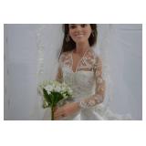 Princess Catherine Royal Elegance Bride Doll by Ashton Drake