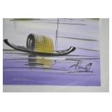 Lot of 12 Vietnamese Silk Paintings