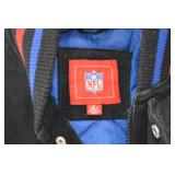 Suede Black/Blue NFL Jacket - NY Giants