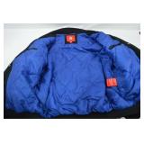 Suede Black/Blue NFL Jacket - NY Giants