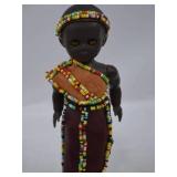 Wooden African Animals and Traditionally Dressed Dolls