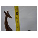 Wooden African Animals and Traditionally Dressed Dolls