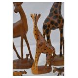 African Hand-Carved Animals