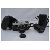 Vintage Pentax Sport Matic SP Camera and Accessories