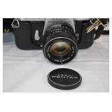 Vintage Pentax Sport Matic SP Camera and Accessories