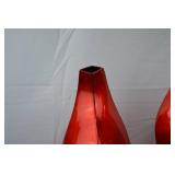 Acrylic Art Deco Tall Vases