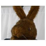 The Hen House Large Plush Rabbit on Stand